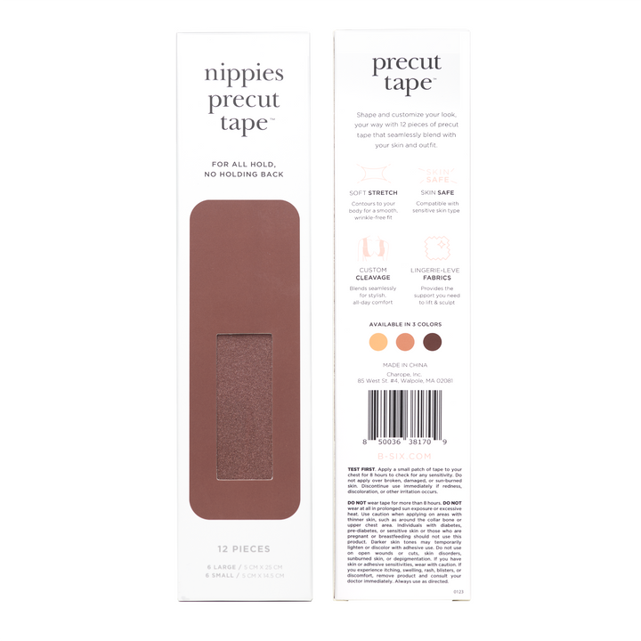 Nippies Precut Boob Tape (12 Pieces)