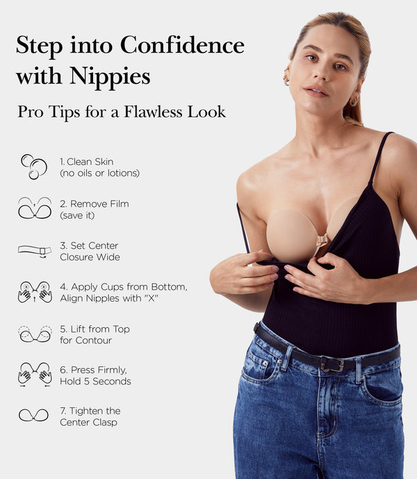 Nippies Silicone Contour Bra - 34C