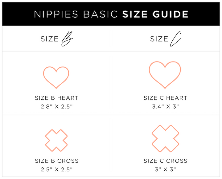 Cross Nipple Covers - Fabric